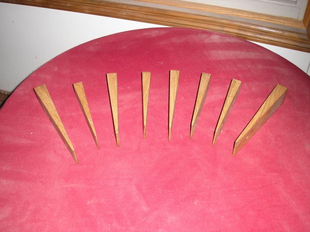 My Latest Felling and Bucking Wedges