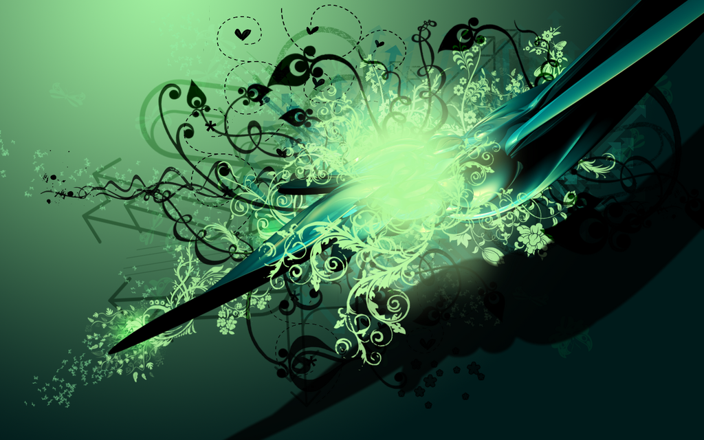 wallpaper vector. green vector Background