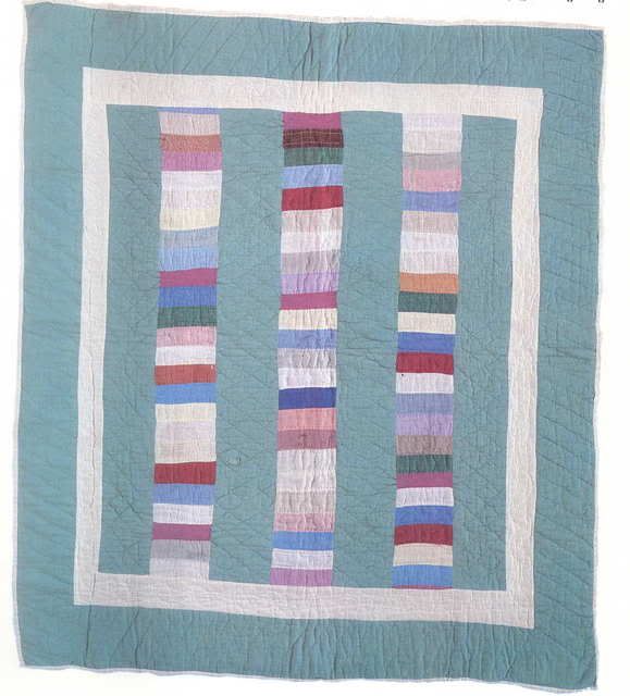 Amish Crib Quilt -- Coins