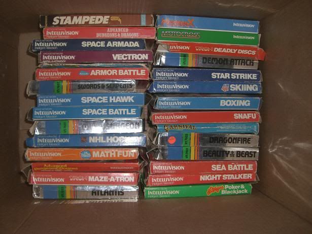 intellivision games for sale