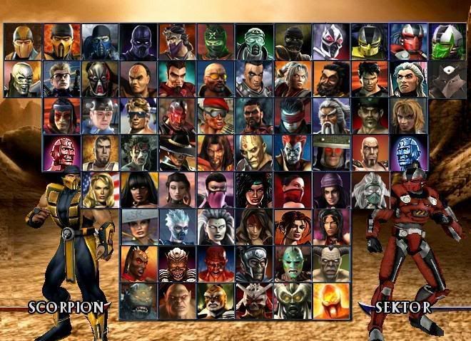 mortal kombat 9 characters list. mortal kombat 9 characters