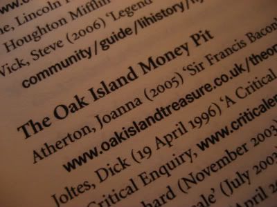 Oak Island Treasure in print!
