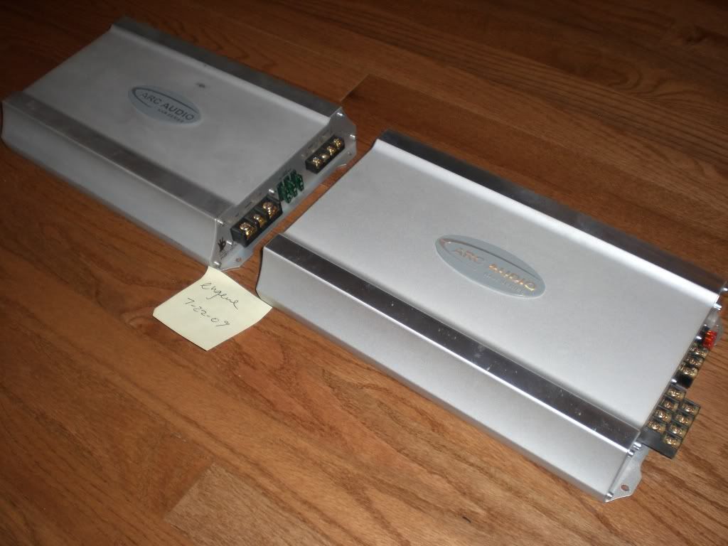 FS: ARC AUDIO KAR SERIES AMPS | DIYMobileAudio.com Car Stereo Forum