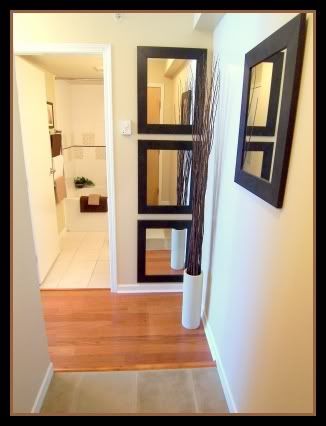 Foyer staged by Reveal Estate