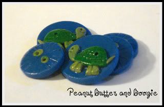 Turtles - 5 button set