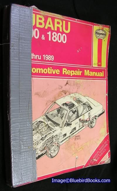 subaru workshop manual