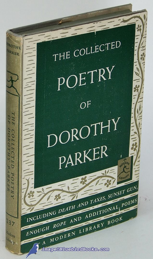 the first set of published poems enough rope by dorothy parker When she published her first collection of poems, enough rope, in 1926, the book was an instant best-seller--one of the few best-selling poetry books in american history but people bought it because the author was a media celebrity, and they seemed to appreciate it more for the voguish humor, rather than for the subtle details of the subtext . the first set of published poems enough rope by dorothy parker When she published her first collection of poems, enough rope, in 1926, the book was an instant best-seller--one of the few best-selling poetry books in american history but people bought it because the author was a media celebrity, and they seemed to appreciate it more for the voguish humor, rather than for the subtle details of the subtext .