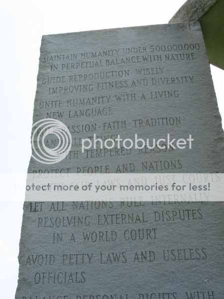 The Georgia Guidestones - Are These The "New World Order" 10 Commandments?