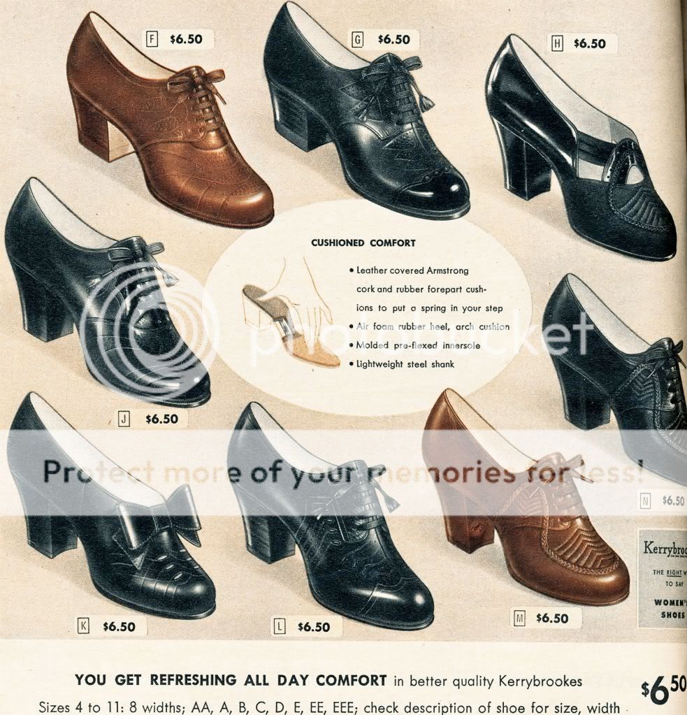 what-i-found: Sears, Roebuck and Co. Catalog from 1948 - Shoes! (and ...