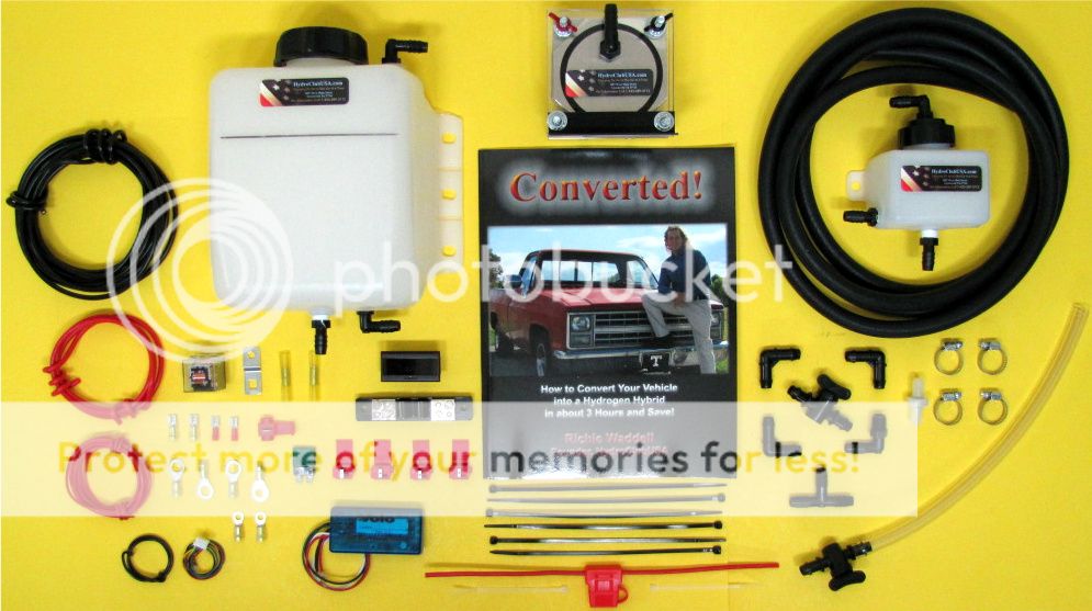 HHO DRY CELL KIT HYDROGEN GENERATOR SAVE GAS FUEL MPG  