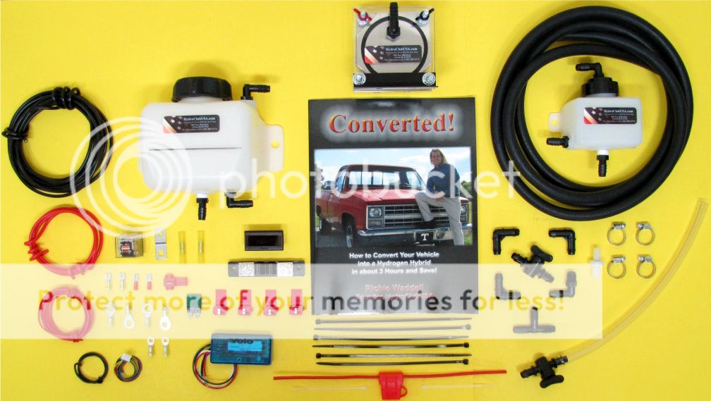 HHO DRY CELL KIT HYDROGEN GENERATOR SAVE GAS FUEL MPG  