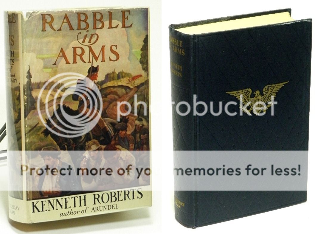 Rabble in Arms by Kenneth ROBERTS, Very Good+ hardcover w/Wyeth art on 